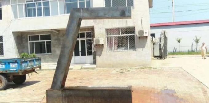 Σύγχρονη πηγή νερού χάλυβα Corten χαρακτηριστικών γνωρισμάτων νερού μετάλλων Λ σχεδίου διπλή