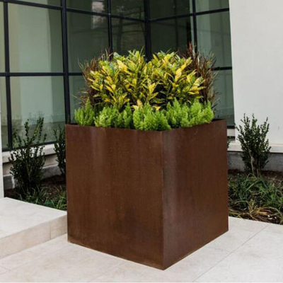 SGS TUV Corten το λέιζερ καλλιεργητών κύβων χάλυβα έκοψε τη σκουριασμένη απόδειξη γδαρσίματος καλλιεργητών χάλυβα