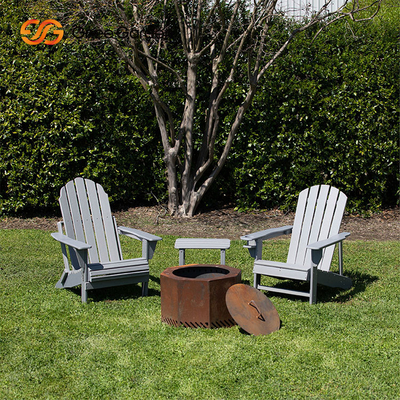 Charcoal Bonfire Fire Pit 19,5 ιντσών Φορητό Υπαίθριο Καύση ξύλου χωρίς καπνό
