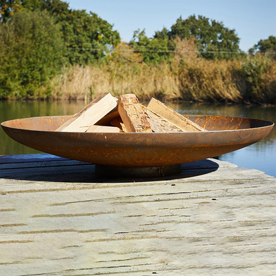Υπαίθριο διακοσμητικό κοίλωμα πυρκαγιάς μετάλλων πλάσματος τέμνον