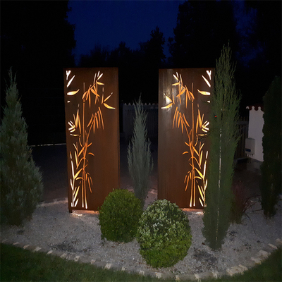 COem διακοσμητική Corten χάλυβα ανθεκτικότητα διάρκειας οθονών άριστη