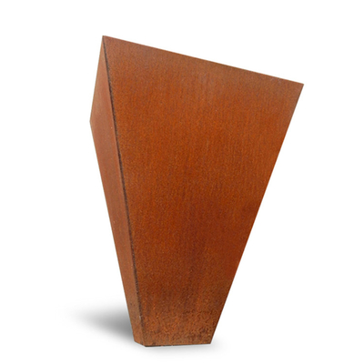 Polygonal υπαίθρια κιβώτια καλλιεργητών χάλυβα μετάλλων οξυδωμένα καλλιεργητής για το λουλούδι