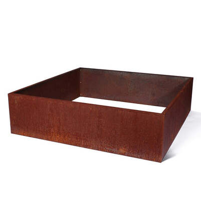 TUV Corten ο χάλυβας αύξησε τη συνήθεια κρεβατιών 65l*65w*30h εκατ. κήπων που χρωματίστηκε