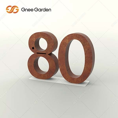 ISO9001 οξυδωμένος πρότυπα σύγχρονος γεωμετρικός κιβωτίων επιστολών χάλυβα