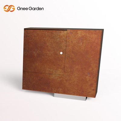 Rustproof υπαίθριο παλαιό σχέδιο 1000*800mm κιβωτίων επιστολών χάλυβα Corten