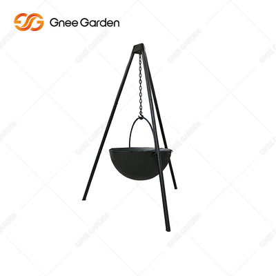 BBQ Fire Bowl Corten Steel with Grill Ring Υπαίθριο Κάμπινγκ