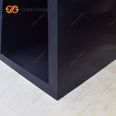 Μπάρμπεκιου Rusty Corten Steel Fire Pits με ξύλινο κατάστημα BBQ Gas Grill Εξωτερική ψησταριά BBQ