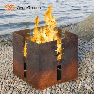 Τραπέζι ψησταριάς Corten Steel Bbq κάρβουνο πάχους 3mm