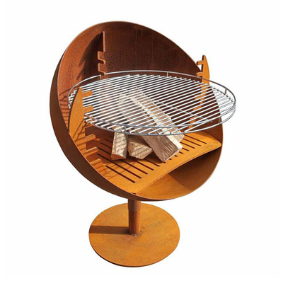 European Outdoor Cooking Grills Fire Bowl Corten Steel Grill μπάρμπεκιου