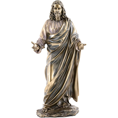 πρότυπα του Ιησού Statue ISO9001 χαλκού 175cm θρησκευτικά Meditating