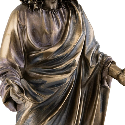 πρότυπα του Ιησού Statue ISO9001 χαλκού 175cm θρησκευτικά Meditating