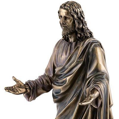πρότυπα του Ιησού Statue ISO9001 χαλκού 175cm θρησκευτικά Meditating