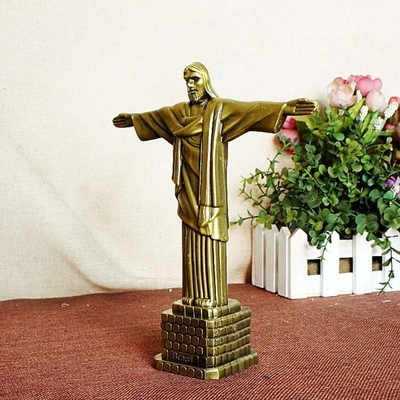 12 ίντσας χυτοσιδήρου εγχώριες διακοσμήσεις γλυπτών μετάλλων θρησκείας υπαίθριες
