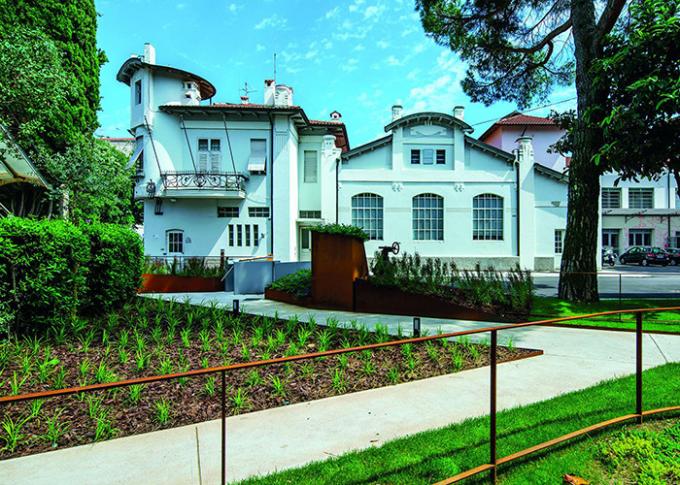 Διατηρώντας τοίχος χάλυβα Corten