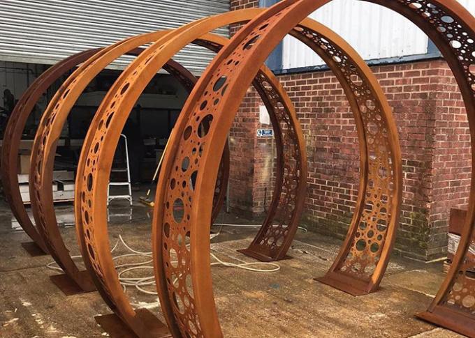 Πέργκολες χάλυβα Corten