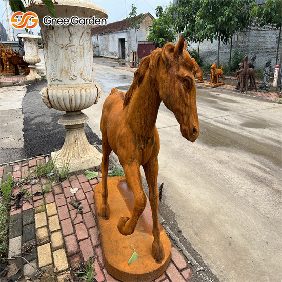 Ζωικό γλυπτό χάλυβα Corten