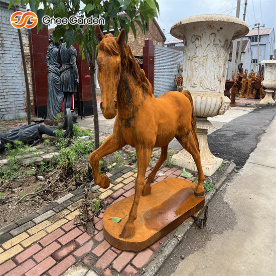 Ζωικό γλυπτό χάλυβα Corten