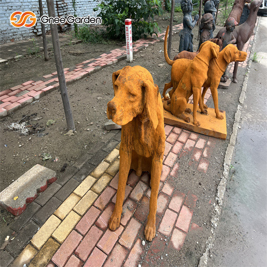 Ζωικό γλυπτό χάλυβα Corten