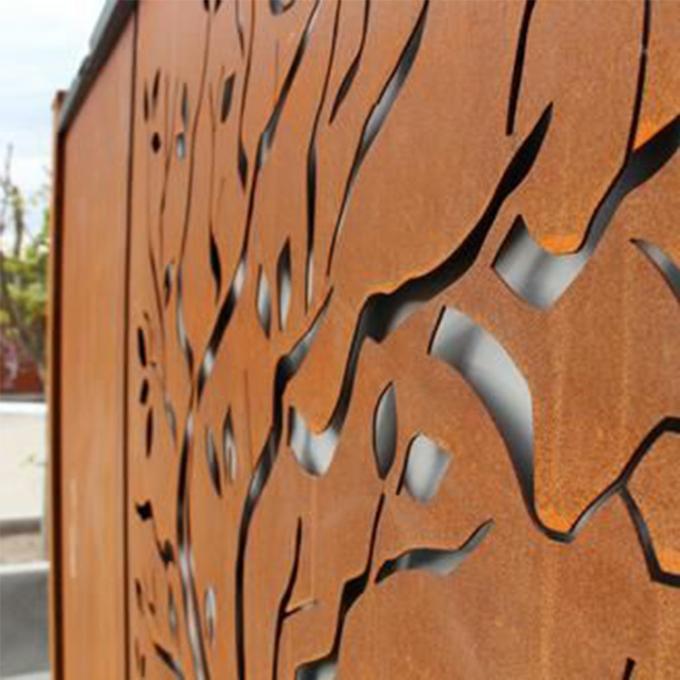 Οθόνη χάλυβα Corten