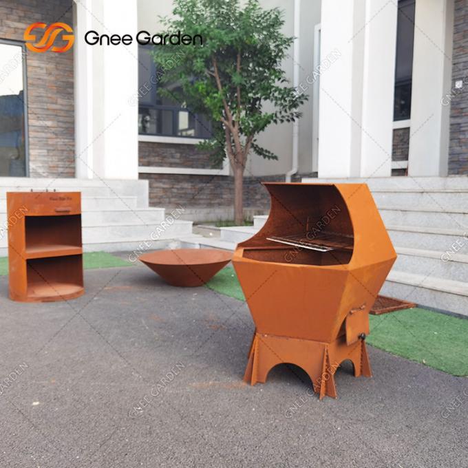 Υπαίθριο Corten κοίλωμα σχαρών μετάλλων σχαρών σχαρών χάλυβα ευρωπαϊκό