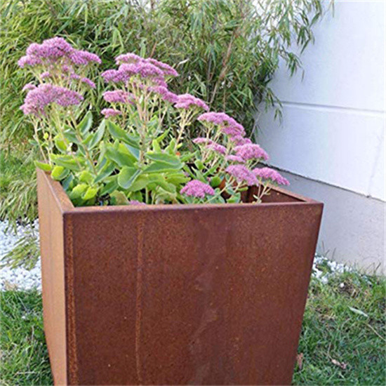 Κιβώτια καλλιεργητών χάλυβα Corten
