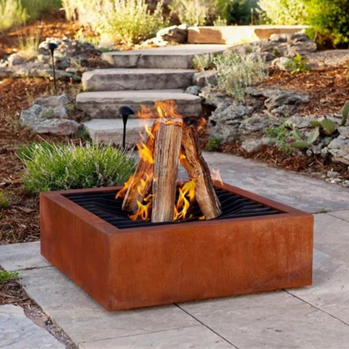 Κοιλώματα πυρκαγιάς χάλυβα Corten