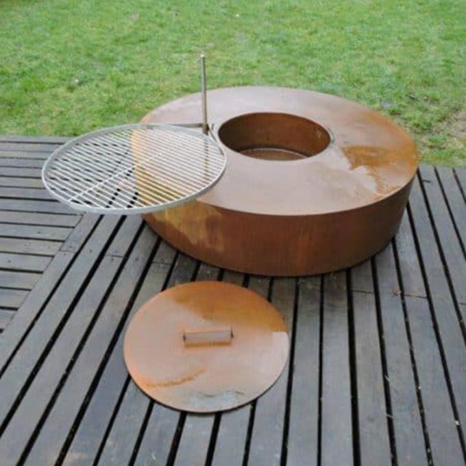 Κοιλώματα πυρκαγιάς χάλυβα Corten