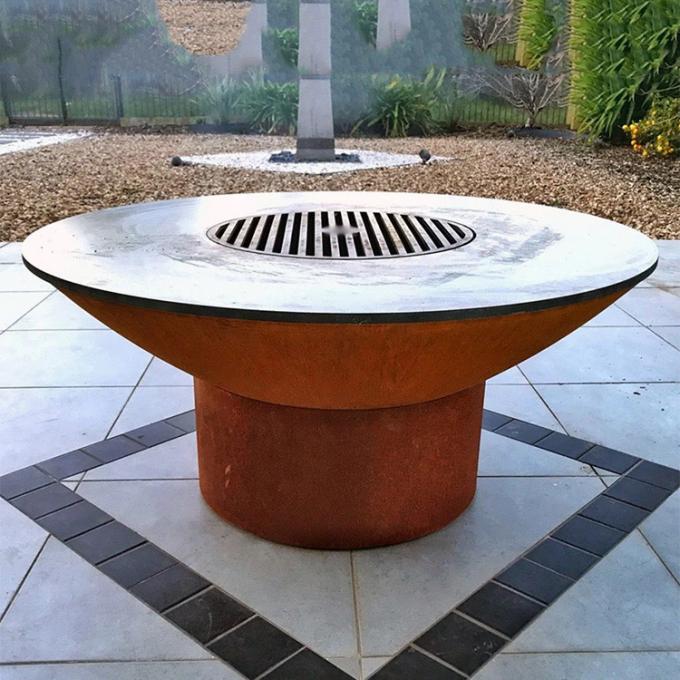 Κουζίνα GN-bbq-235 κήπων σχάρες ΣΧΑΡΩΝ χάλυβα Corten για το υπαίθριο μαγείρεμα